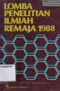 LOMBA PENELITIAN ILMIAH REMAJA 1988
