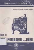 MOTOR DIESEL UNTUK MOBIL : TEKNIK MOBIL-SEPEDA MOTOR JILID III