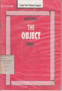 THE OBJECT OBJEK