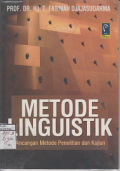 METODE LINGUISTIK ANCANGAN METODE PENELITIAN DAN KAJIAN