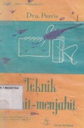 TEKNIK JAHIT MENJAHIT