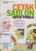CETAK SABLON UNTUK PEMULA