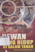 HEWAN YANG HIDUP DI DALAM TANAH