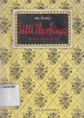 SITTI NURBAYA; KASIH TAK SAMPAI