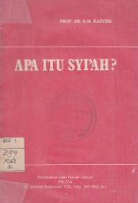 APA ITU SYI'AH?