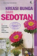 KREASI BUNGA DARI SEDOTAN